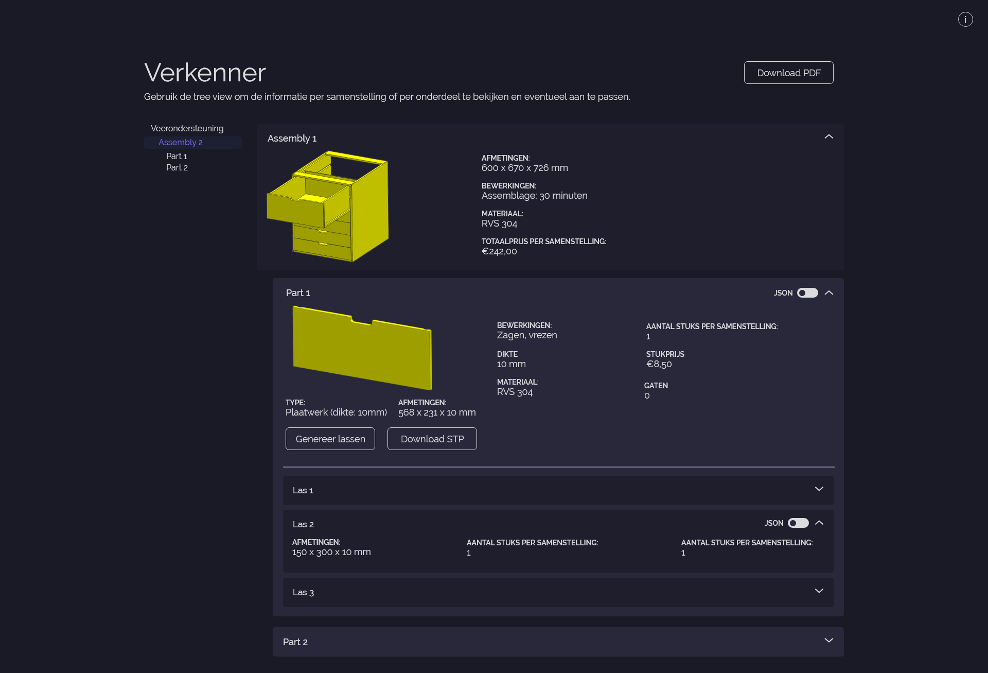 EBu Engineering - Samen met onze ontwikkelingspartner EBu Engineering werken we aan algoritmes die geometrie interpreteren. Lees hier meer over wat dit precies betekent.